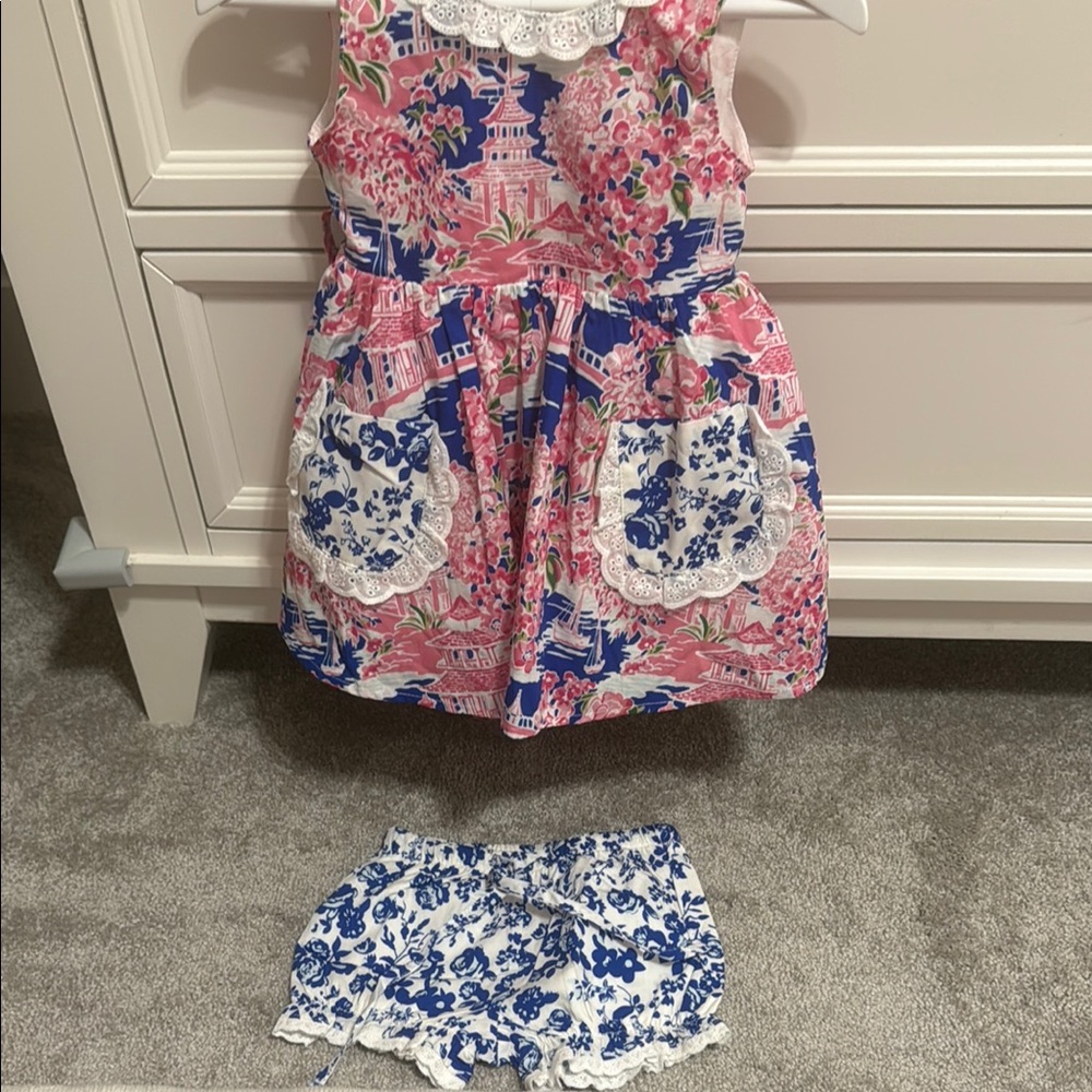 NWT SweetHoney Pink and Blue Kids Matching Set 18 Months